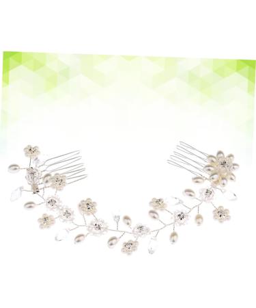 FRCOLOR Set of 2 Bridal Headpieces Hair Accessories Hair Clips Hair Pins Combs Hairdressing Comb Bridal Wedding Hair Comb Hair Combs Side Hair Comb Tiara Bridal Comb Headpiece Hairpin - Buy Online on GoSupps.com