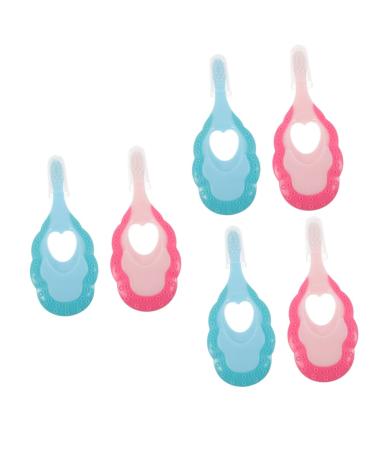 Beaupretty 6 STK baby toothbrush cleaning brush with soft bristle massage devices toothbrushes for children toothbrush travel toothbrush ergonomic children's toothbrush ergonomic toothbrush