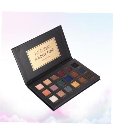 Beavorty 18 matte eyeshadow glitter eyeshadow eyeshadow eye shadow woman cosmetic tray 1 count (Pack of 1) Black - Buy Online on GoSupps.com