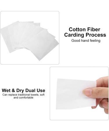 1000PCS Disposable Cotton Remover Pads - Soft Makeup Facial Cleaning Cloths for Gentle Eye and Nail Removal - Buy Online on GoSupps.com
