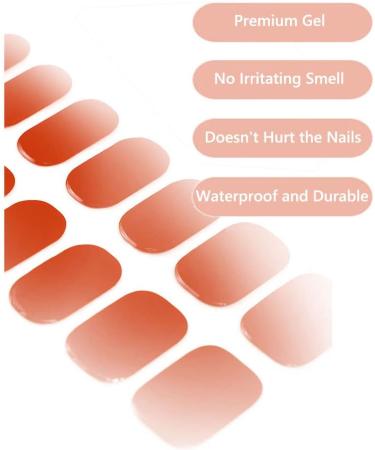 NCTCITY Gel Nail Polish Strips Stickers 20 Full Wraps Semi-Cured Nail Art Sticker Waterproof Self-Adhesive Gel Stickers Decals with Nail File for Cute Women Girls (Purple Plaid) Bss-0070 - Buy Online on GoSupps.com