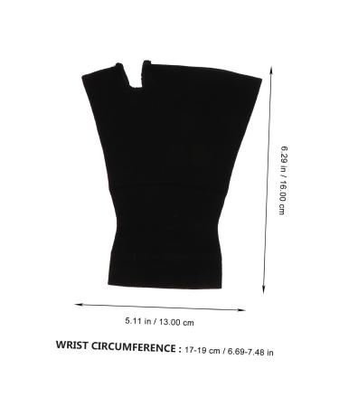 Mobestech Fingerless Compression Gloves - Carpal Tunnel Wrist Brace & Support Sleeves for Women - 2 Pairs Wrist Gloves with Elasticity - Buy Online on GoSupps.com