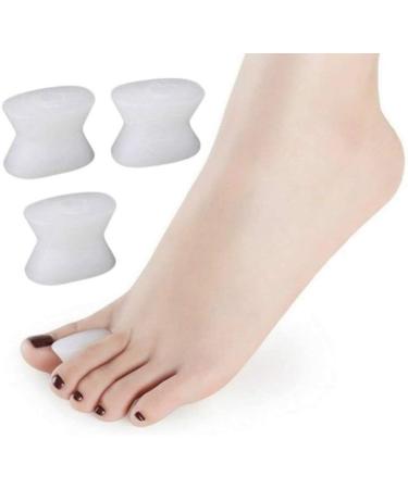 4-Piece Toe Spreader & Separator | Hallux Valgus Correction Gel | Ideal for Foot Comfort - International Shipping Available - Buy Online on GoSupps.com
