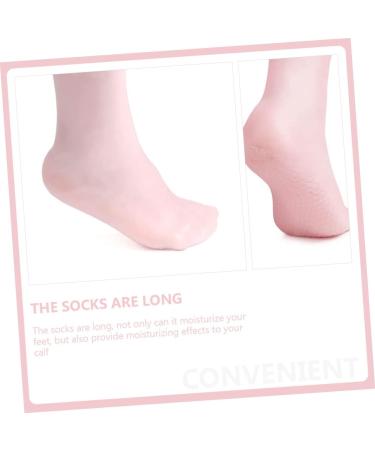 Beatifufu 1 Pair Moisturizing Socks Beach Socks Moisturizing Feet Socks Moisturizing Foot Socks Cracked Heels Moisturizing Socks Women Moisturizing Socks Anti-Cracking Foot Covers 20x10cm - Buy Online on GoSupps.com