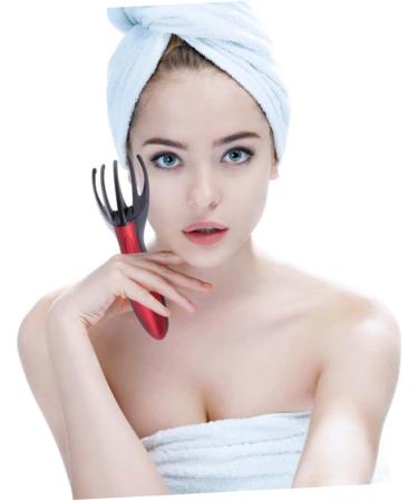 Electric Handheld Scalp Massager - Fomiyes Mini Hair & Head Massage Device for Relaxation | Sustainable & Vibrating Massage Tool - Buy Online on GoSupps.com