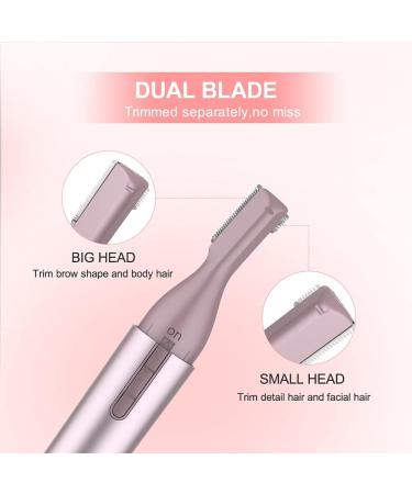 Touch Beauty Waterproof Trimmer AG-1658P - Precision Body & Face Hair Removal - Pink Nose Eyebrow Ear Trimmer - Buy Online on GoSupps.com