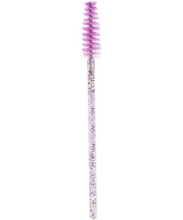 Disposable Eyelash Brush Mascara Eyelash Brush Disposable Makeup Brush Nylon Head Solid Portable Eyelash Curler Makeup Brush Convenient To Use (Purple) - Buy Online on GoSupps.com