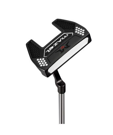 MAZEL Tour GS Men's Golf Putter,Right Handed,Golf Head Cover Inlcuded Black Upgraded