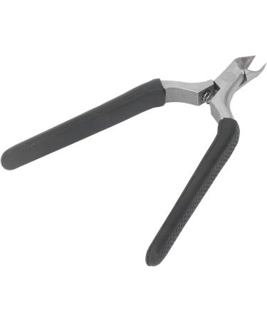 Nail Clipper Cuticle Cutter Professional Dead Skin Remover Stainless Steel Ergonomic Cuticle Trimmer with Protective Cover for Home for Nail (Black) - Buy Online on GoSupps.com