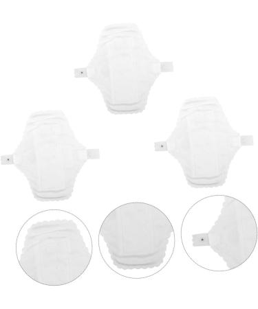 Cotton Mama Pads Washable & Reusable Menstrual Cloth Napkins - 3pcs Panty Liners Set with Lace Detail - Eco-Friendly Women's Briefs Cloth Pads - Cotton Pad 1 Count - Buy Online on GoSupps.com