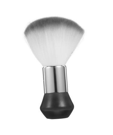 HAPINARY Barber Brush Barber Duster Brush Haircut Brush Duster Barber Neck Duster Hair Duster for Barbers Neck Duster Brush for Hair Cutting Neck Brush Barber Hair Cutting Accessories 14.50X8.50X8.50CM Grey