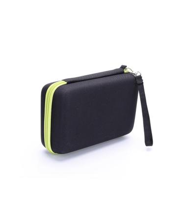 Angoily box box pocket for electric shed traveler Razor Razor Travel Setui Razor Hobel Bag Razor Narrator Razor Razor holder Futer Protection box Razor box 1PCs green