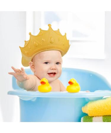 2PCS Adjustable Baby Shower Cap for Kids | Hair Washing Shield & Toddler Visor Hat | Eyes and Ears Protection Shampoo Cap for 0-9 Years Old Children - Buy Online on GoSupps.com