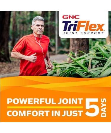 GNC TriFlex Turmeric Formula Improves Joint Comfort and Stiffness Promotes Mobility and Flexibility 60 Capsules - Buy Online on GoSupps.com