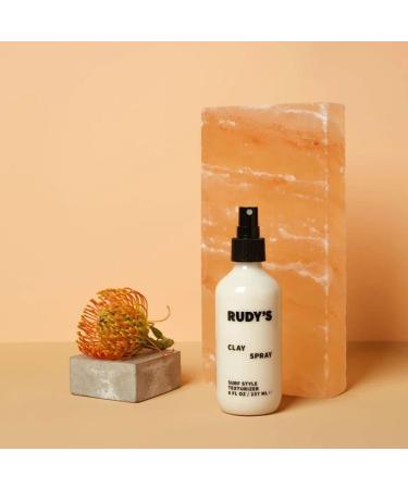 RUDY's Clay Spray - Hair Texturizer with Sea Salt - Paraben Free - For Fullness and Body (8 fl oz) 8 Fl Oz (Pack of 1) - Buy Online on GoSupps.com
