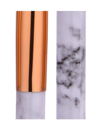 10-Piece Cocohot Marble Makeup Brush Set - Professional Eyeliner Foundation & Blending Brushes for All Skill Levels | International Shipping Available - Buy Online on GoSupps.com