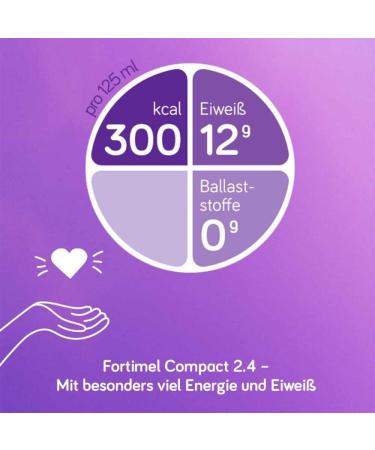 Fortimel compact 2.4 Vanilla Flavor 500 ml liquid - Buy Online on GoSupps.com