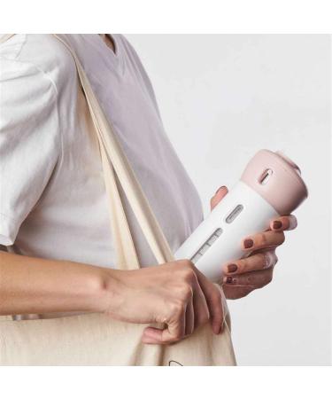 Buy Refillable Travel Bottles - 4-in-1 Leak-Proof Dispenser for Shampoo Conditioner Lotion & Body Wash - Rosa - Buy Online on GoSupps.com
