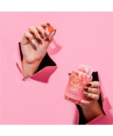 Bloom Hair Gummies: Biotin & Vegan Supplements for Rapid Hair Growth - 1 Month Supply - Buy Online on GoSupps.com