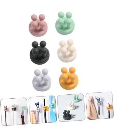 Alipis 30 STK Self-Adhesive Hooks - Versatile Shower Utensils Toothbrush & Towel Holders for Bathroom & Office - Buy Online on GoSupps.com