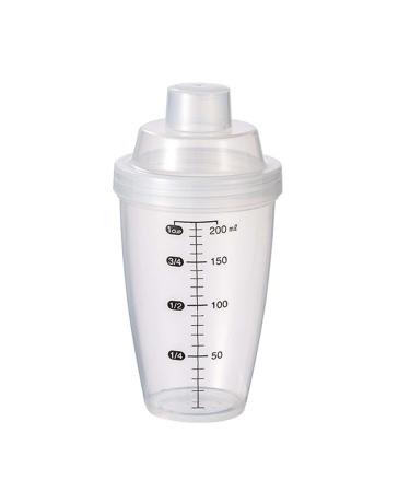 Gobelet shaker transparent r sistant la temp rature pour boissons prot in es smoothies et m langes tout moment. Gobelet shaker pour poudre prot in e. Couvercle visser. avec