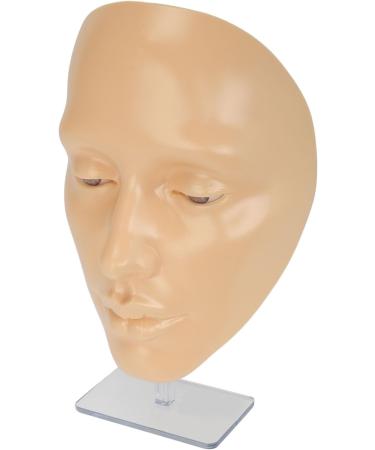  Cryfokt Makeup Practice Board Reusable 5D Silicone Makeup Mannequin Face with 20ml Makeup Remover Oil Eyeshadow for Complete Practice - Buy Online on GoSupps.com