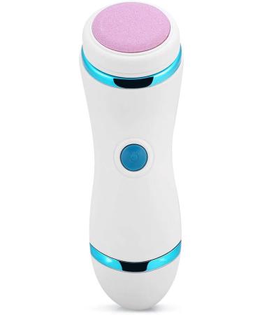 Qyebavge Electric Foot Scrubber and Exfoliator - Pedicure Device with 4 Replaceable Heads Waterproof Design for Dead Skin and Cuticle Removal Foot Massage Tool - Buy Online on GoSupps.com