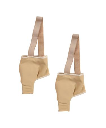 NOLITOY 1pair Splitter Guard Stretcher Band Bunion Big Adjuster Orthotic Separator Big Socks Separator Sebs Eversion Regulator 9x6.8cm As Shown