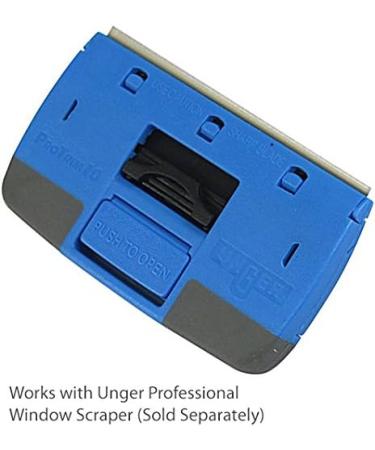 Unger Professional Replacement Window & Glass Scraper Blades - 5-Pack for Effortless Cleaning - Buy Online on GoSupps.com