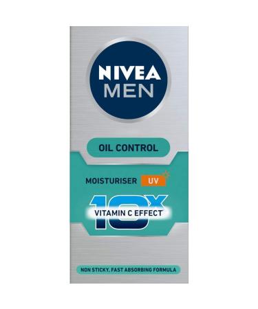 Nivea Men Oil Control Moisturiser 10X Whitening 40ml - Mattifying Formula - Buy Online on GoSupps.com