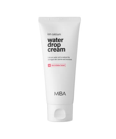 MIBA Ionized Calcium Water Drop Moisture Cream 100ml / 3.38 fl.oz When you want to feel full of moisture. Skin soothing.Keratin management. Non-irritating. Adequate hydration. Normalize skin balance.