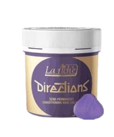 8 X La Riche Directions Semi-Permanent Hair Color 88ml Tubs - White Toner