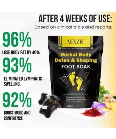 Herbal Detox & Shaping Foot Soak Beads for Men and Women - 50pcs/10Packs - Buy Online on GoSupps.com