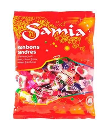 Samia Halal Soft Sweets with Fruit Aromas 590g (Pack of 4)