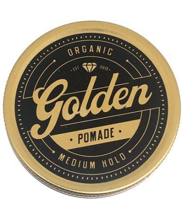 3,3 Oz Organic & Natural Hair Pomade Wax & Oil Base - Handcrafted with love in Denmark by Us - Perfect Shine effect for long and short hair - Medium and Flexible Hold - UNISEX -Organic