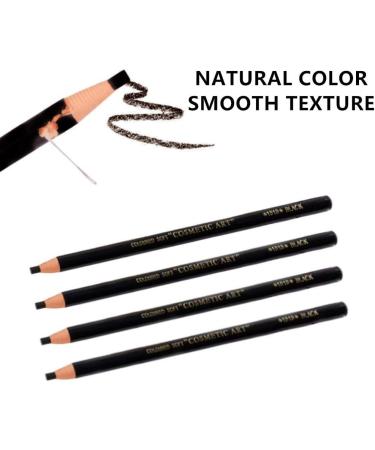 12Pcs Black Waterproof Eyebrow Pencils for Tattoo and Contouring Tattoo and Makeup - Buy Online on GoSupps.com