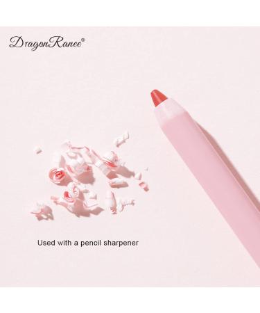 2Pcs Red Brown Lip Liner Pencil and Lipstick Set - Long Lasting Waterproof Matte Lip Liner and Lipstick Kit for Women Girls - Buy Online on GoSupps.com