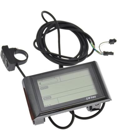 SW900 Electric Bicycle Speed Meter LCD Display | Waterproof Connector | Speed Control | Data Display for Scooters & eBikes - Buy Online on GoSupps.com