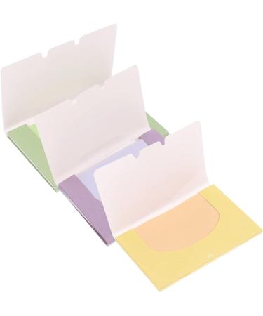 minkissy 1 Set Sheets Oil Absorbing Tools Facial Tools for Skin Care Cleaning Tissue Oil Control Papers Skincare Tools for Face Oil Wipes Make up Cosmetic Oil-Absorbing Paper Men and Women Assorted Color - Buy Online on GoSupps.com