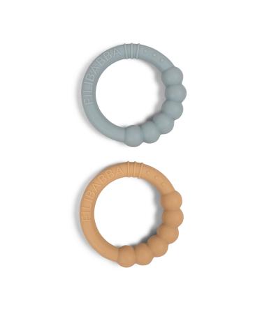 Biting ribbons silicone blue filibabba