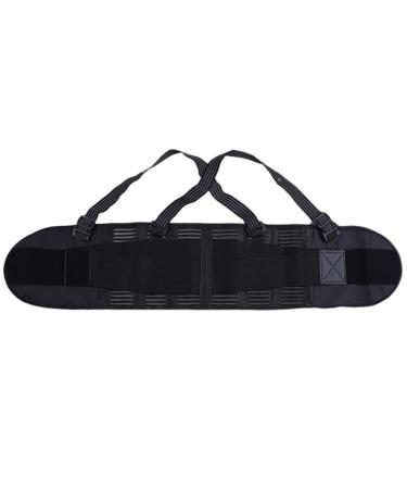 Work Back Brace | Elastic Back Brace For Lower Back Lumbar Support Pad Posture Corrector Protector Breathable For Men & Women Heavy Lifting Safety Lifting At Work - Buy Online on GoSupps.com