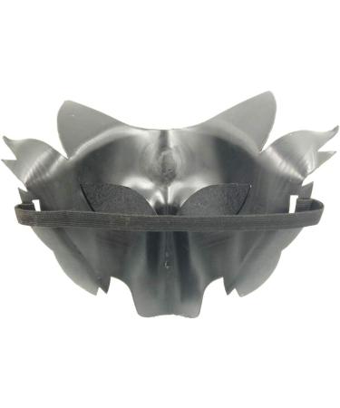 Wolf Mask Plastic Animal Face Mask Novelty Wolf Cosplay Mask Half Face Mask For Masquerade Halloween Fancy Dress Party (silver) - Buy Online on GoSupps.com