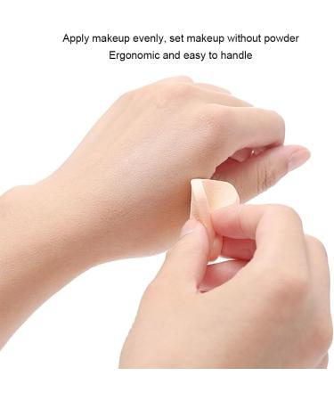 AUklOPVZZ 40pieces Washable Powder Puff For Liquid Makeup Round Face Paint Sponge Reusable Up Pads Wide Applications Makeup Sponge - Buy Online on GoSupps.com