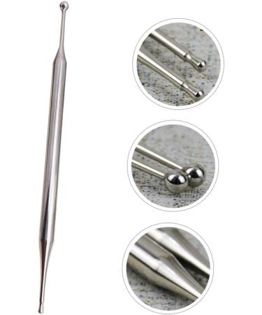Fomiyes 2ST Ear Cleaner & Massage Device | Acupuncture Ear Massager | Rustproof Steel Footproof | Home Acupuncture Pen | 2pcs - Buy Online on GoSupps.com