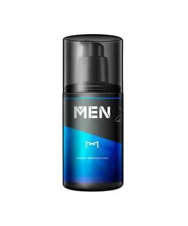 CAOQAO Men's Light Coverage For Brightening Concealing And Moisturizing Face Rollers for Aging Skin (Dark Blue One Size) 40 g (Pack of 1) Dark Blue