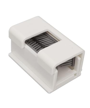 Jauarta Wall Hair Catcher Multifunctional Shower Screen Hair Collector Hair Trap for Bathroom Drain Protector White