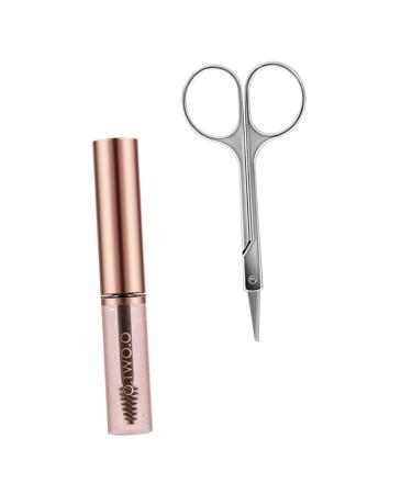 Healeved Eyebrow Shaping Liquid Eyebrow Gel Kit Brow Wax Gel Brow Setting Gel Natural Eyebrow Makeup Plastic 1 count (Pack of 1) Assorted Color