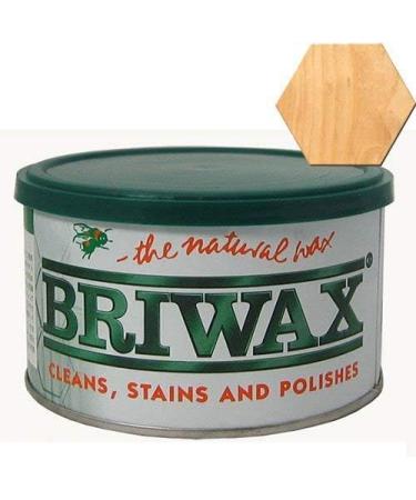 Briwax Natural Wax 370g Clear - Premium Wood Finishing & Protection | Buy Online Worldwide - Buy Online on GoSupps.com