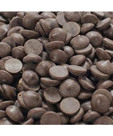 Sephra Belgian Couverture Chocolate Callets/Drops/Chips for Fountains Melting Baking Fondue Chocolate Making Pastries and Desserts - Gluten Free and Halal (Dark 250g) 250 g - Buy Online on GoSupps.com