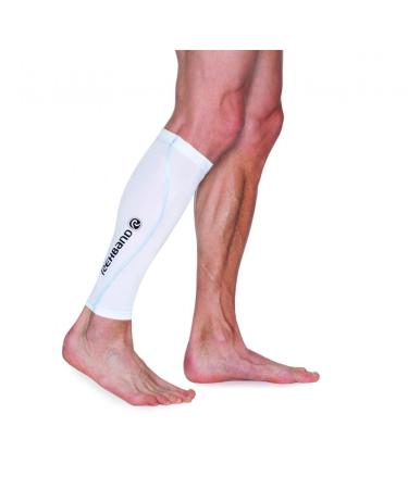 Rehband Compression Calf Sleeve-L/XL-White